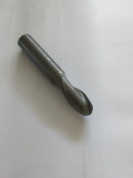 12mm Carbide Slot Drill 2 Flute x 60 BALL NOSE