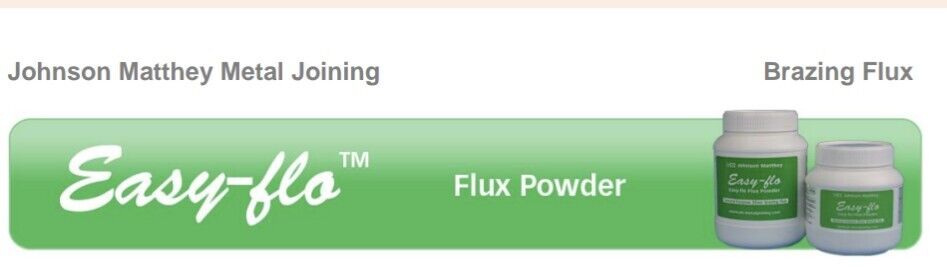 Johnson Matthey Silver Solder Stick 1.5 SilverFlo 55 & 5gm Easyflo Flux Powder.