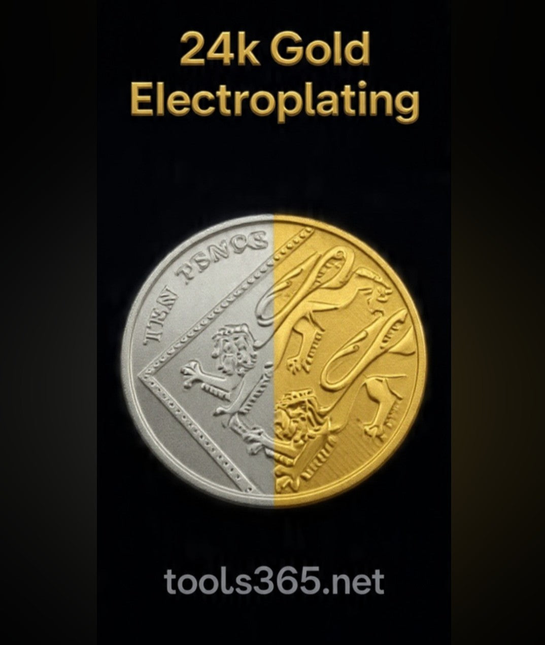 Gold Plating Solution 24k -25ml. Electroplating. UK Stock
