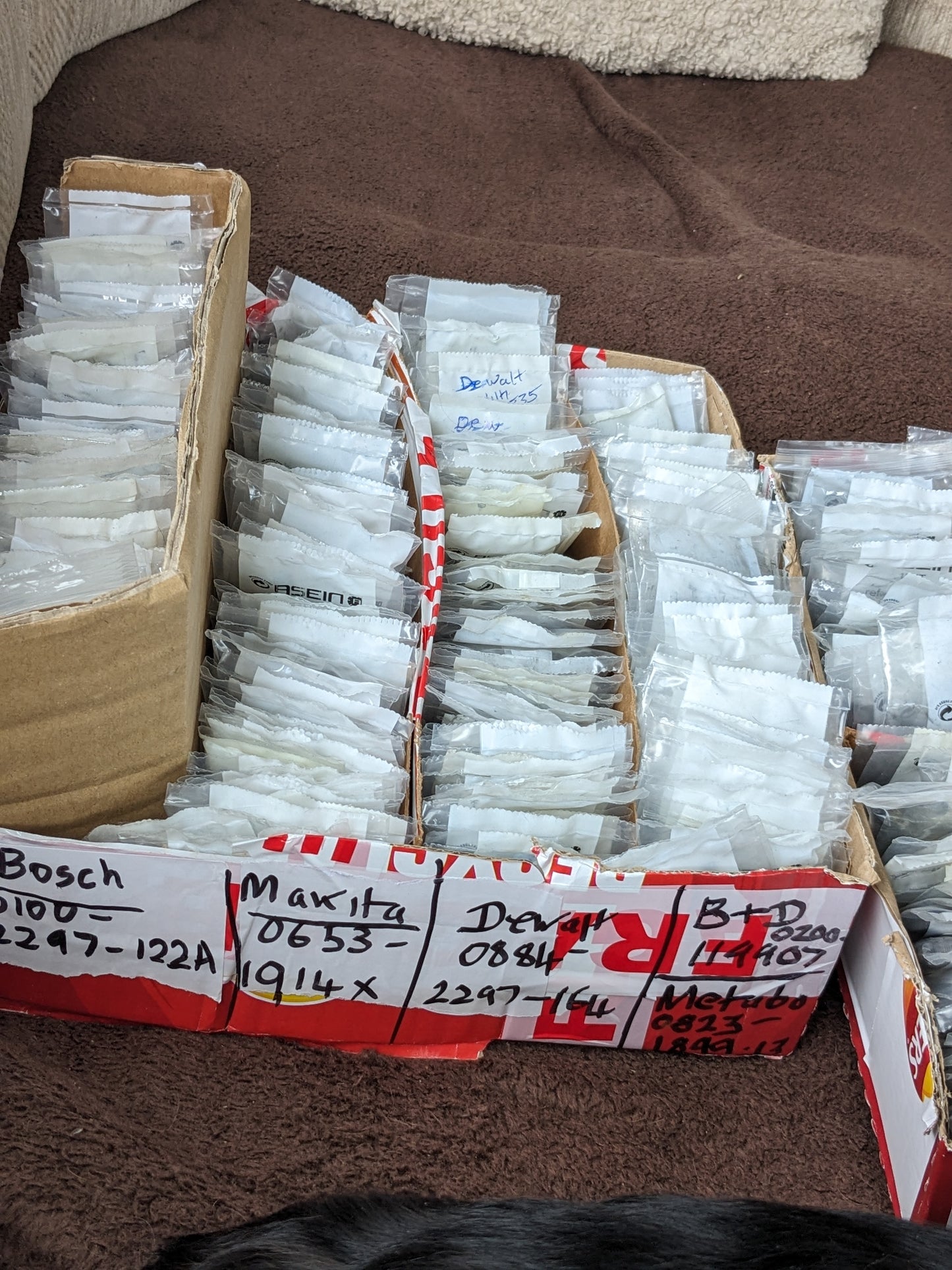 Job lot of New Carbon Brushes