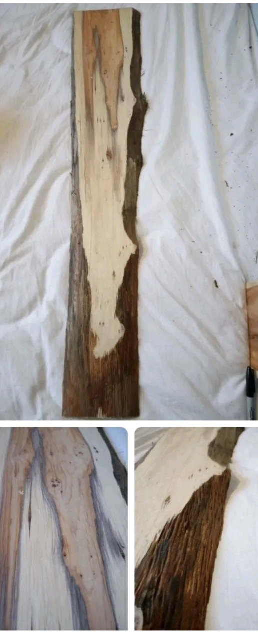 A29-Yew Board 1000x 190x 18mm Seasoned and planed,kiln dried, shelf, ledge