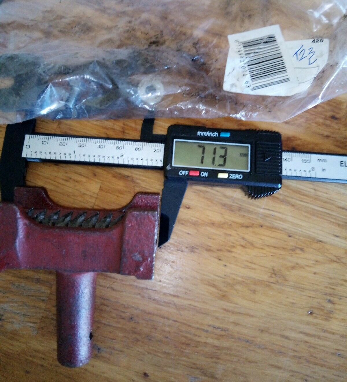 IRWIN T23L Record Engineers Vice Spare Parts (Half-Nut, Guide and Screws)