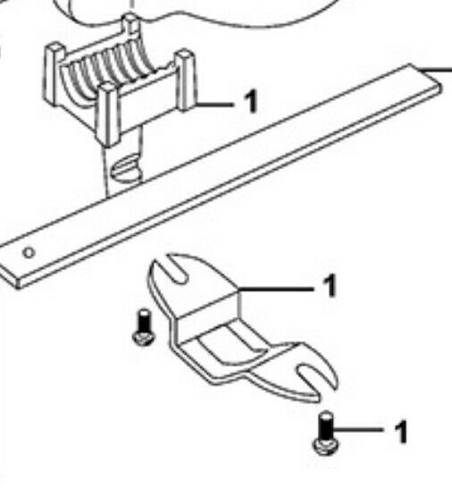 IRWIN T23L Record Engineers Vice Spare Parts (Half-Nut, Guide and Screws)