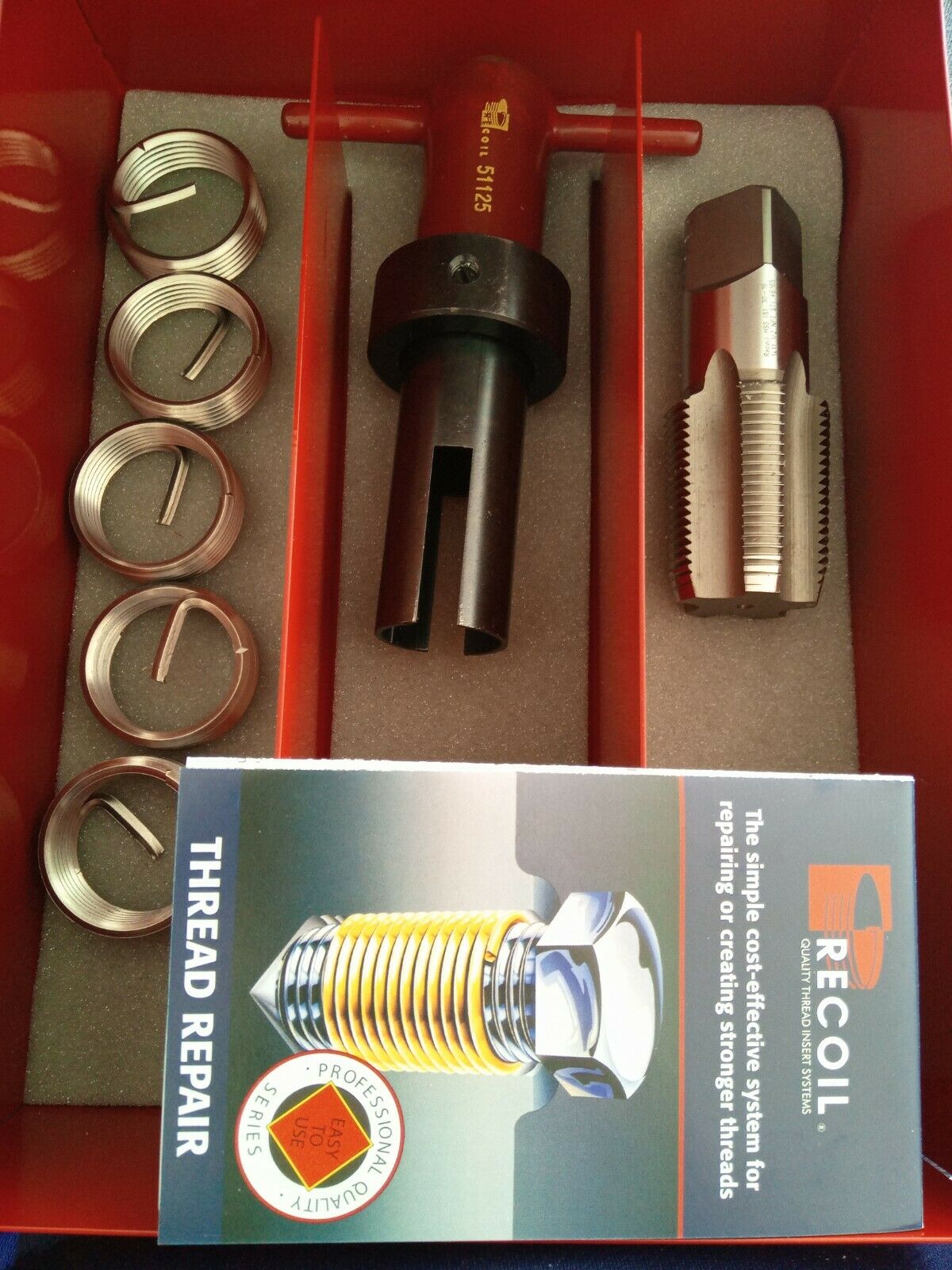 Recoil Wire Thread insert Repair Kit 1.1/2" NPT 36160