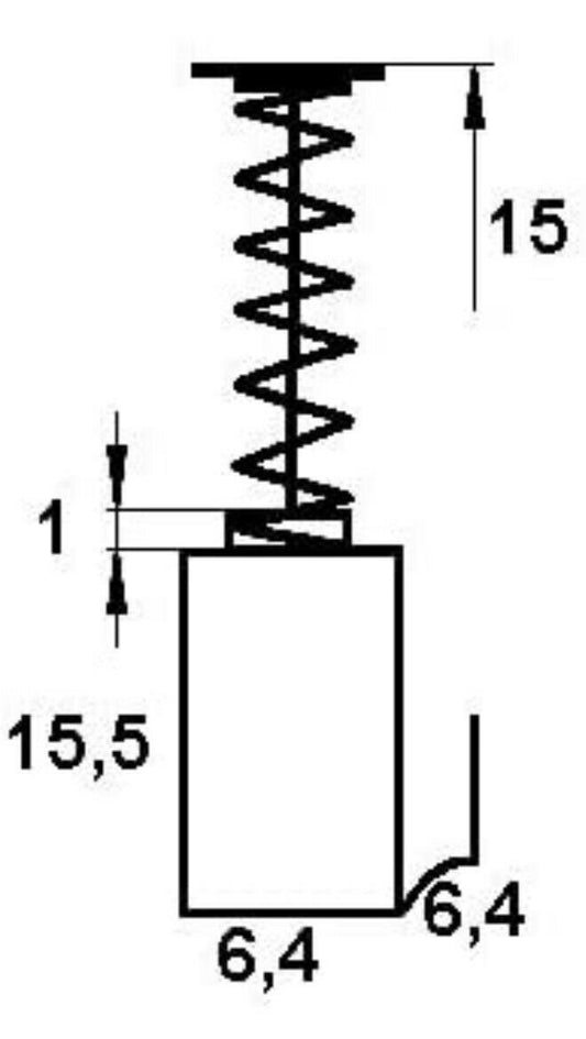 0100 Bosch 2604321904 2604321909 Set Carbon Brushes