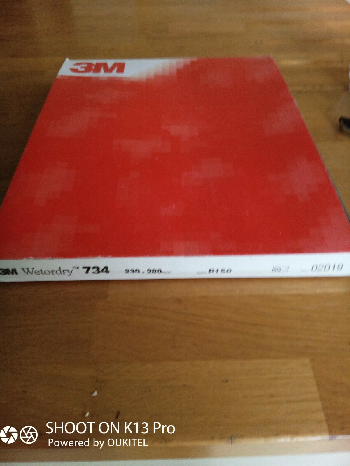 3M WET AND OR DRY PAPER 5 SHEET PACK P150