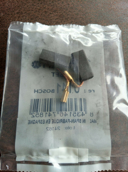 Asein Carbon Brushes 0141 for Bosch Powertools - 5 x 8 x 17 2.604.320.908