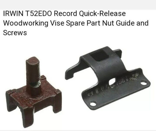 IRWIN T52EDO Record Quick Release Woodworking Vice (Half-Nut, Guide & Screws)