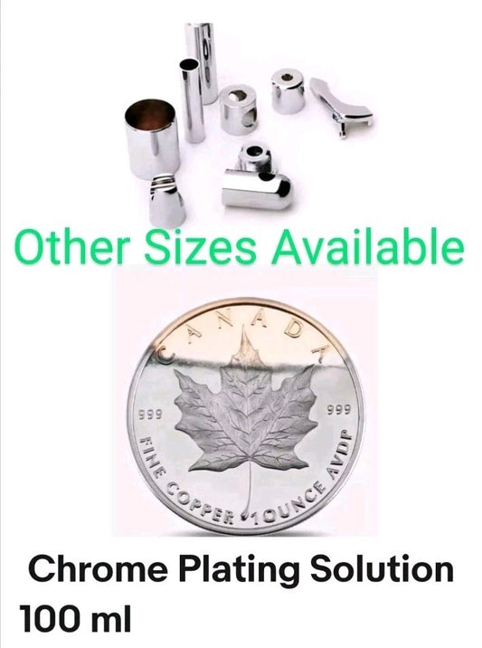 Chrome Plating Solution 100ml Electroplating-!