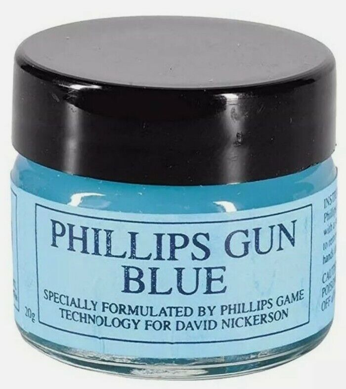 Phillips Gel Super Blue Liquid Gun Bluing 20gm for Airgun and Model Making