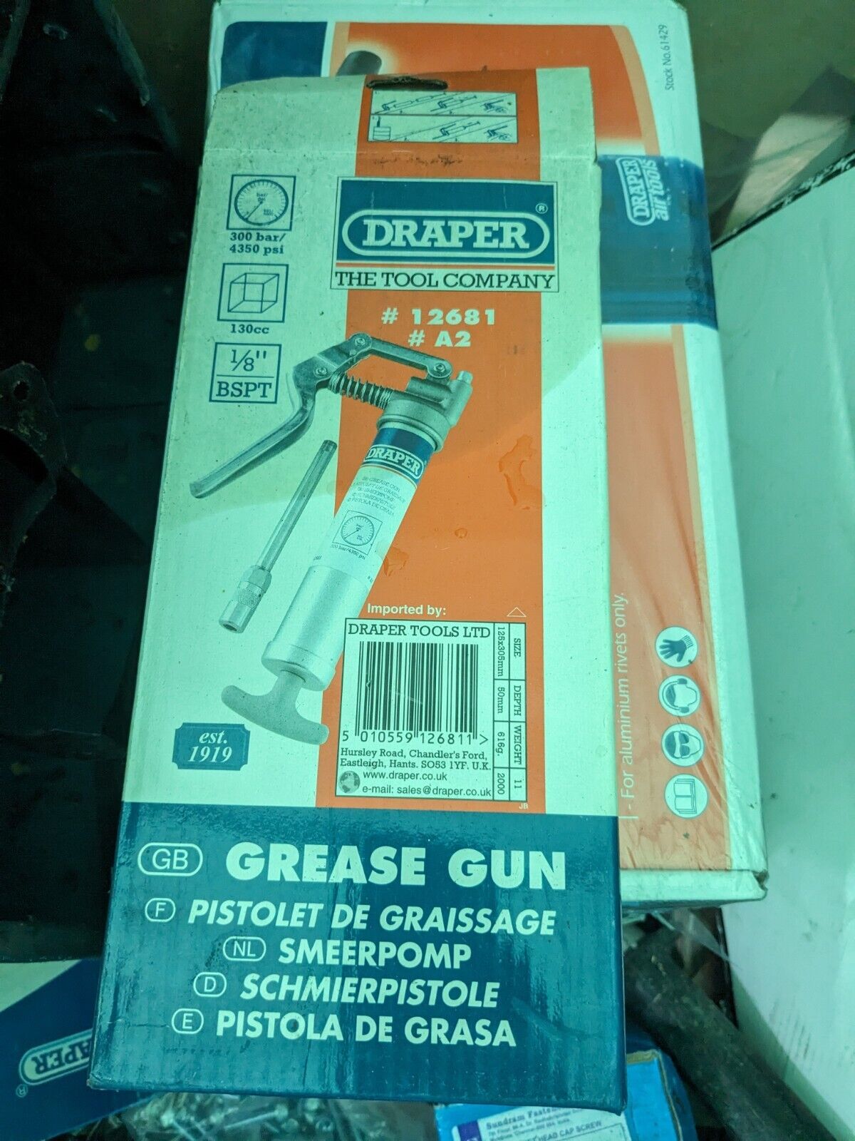 Draper Grease Gun 12681