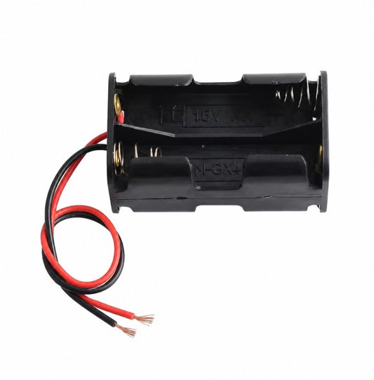 4 X AA Battery Holder, Professional Grade,Electronics Projects Etc
