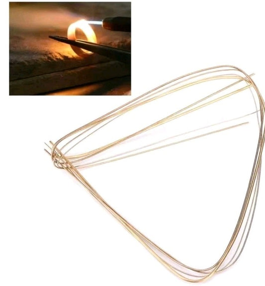 4Pcs Silver Copper Aluminum Alloy Welding Rods  Metal Soldering. 500mm Long Each