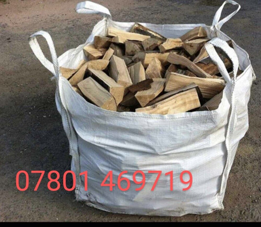 Kiln Dried Hardwood Ton Bags. Norfolk ONLY Delivery Or Collection North Walsham*