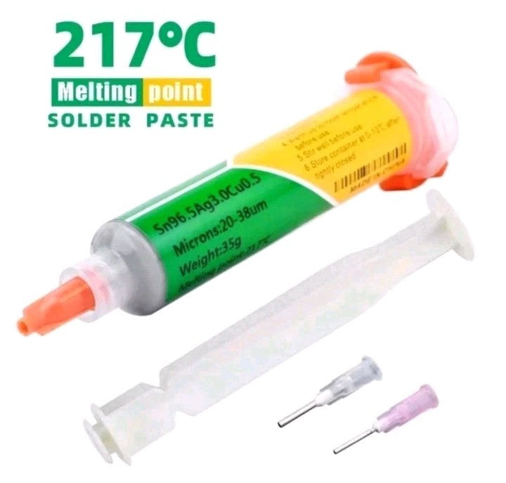 Silver Solder Syringe Paste 30gm