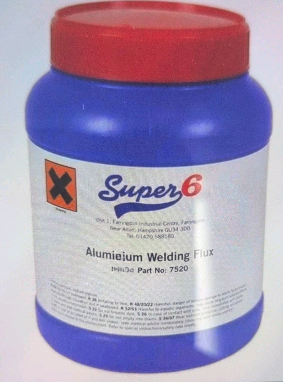Super 6 Aluminium Brazing Powder Flux - 25gms,