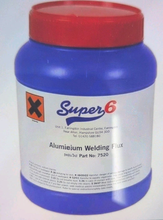 Super 6 Aluminium Brazing Powder Flux - 25gms,