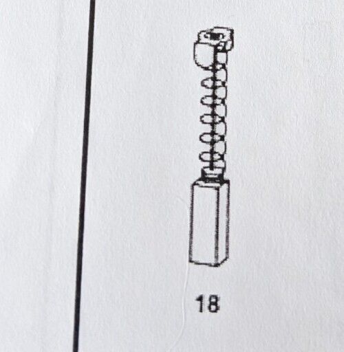 Carbon Brushes Jepson 0901008 Suit various, see description