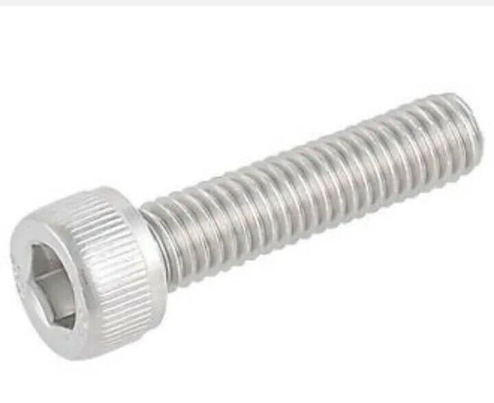 M6 x 16 cap head bolts screws (200's) BZP Plated