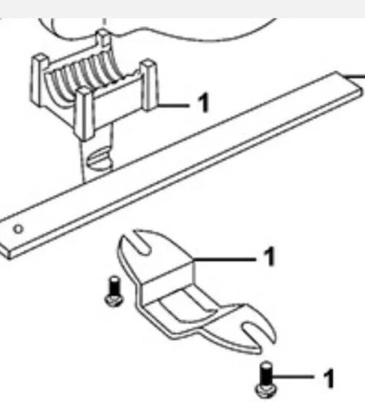 IRWIN T23L Record Engineers Vice Spare Parts (Half-Nut, Guide and Screws)