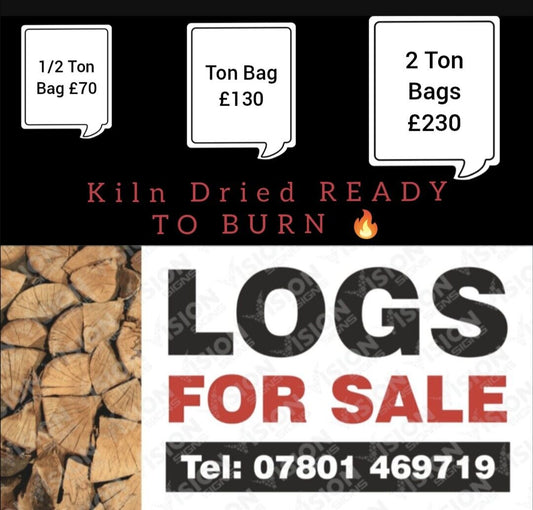 Kiln Dried Firewood (North Walsham) £10 Is Deposit,Balance Payable On Delivery,