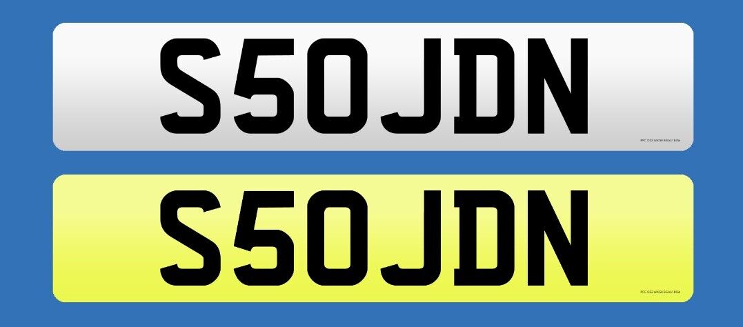 Private Registration S50 JDN