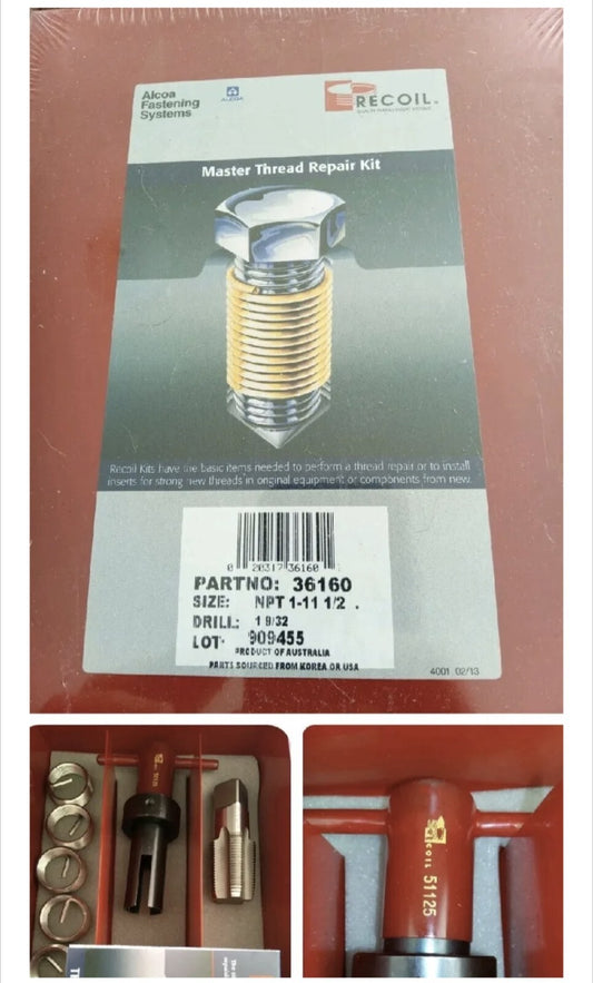 1.1/2 NPT Thread repair kit