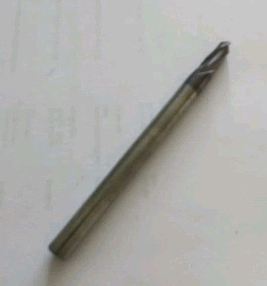 8mm Carbide Slot Drill 2 Flute x 65 Ball nose 