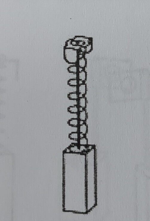 Carbon Brushes Collins 22a Threading Machine