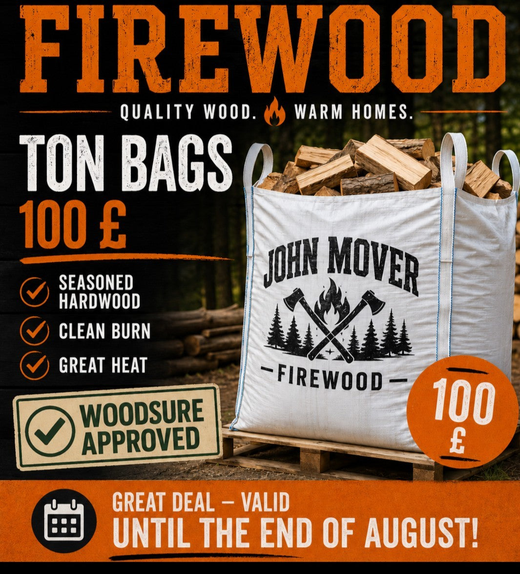 Ton Bag Hardwood Logs. North NORFOLK- Lowestoft Only- CONTACT BY MESSAGE !