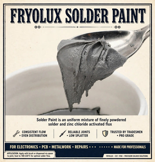 250g Fryolux Solder Paste. Electrical Etc
