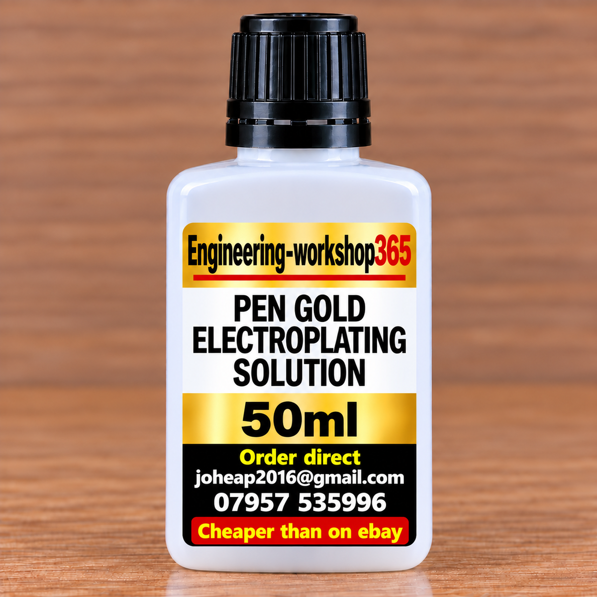 Gold Pen Plating Solution 14k -10ml Electroplating