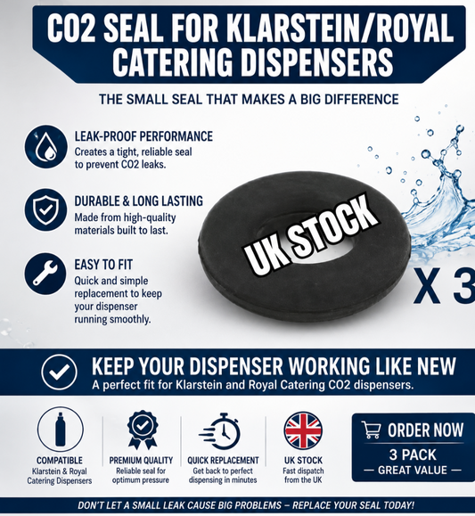 Beer dispenser Seals(3)for royal catering, Klarstein machines UK STOCK
