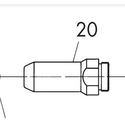 Rivetter Gesipahead sleeve 143 4105 For Ph200 air rivetter