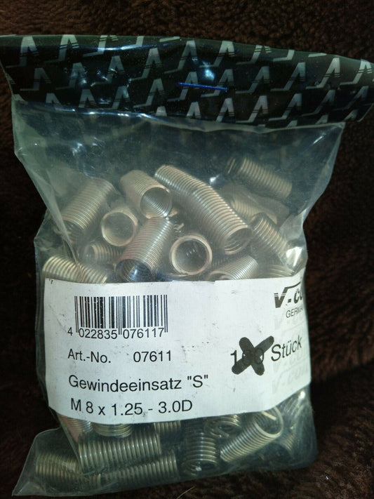 M8 X 1.25 X 3.0 D WIRE INSERT(Singles)