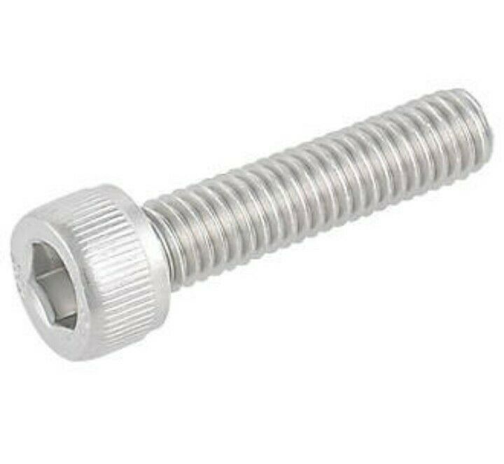 M6 x 16 cap BZP  bright zinc plated head bolts screws (200's)