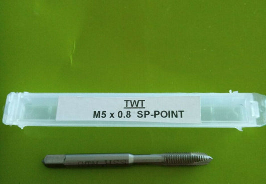 M5 X 0.8 Taps Spiral Point  HSS