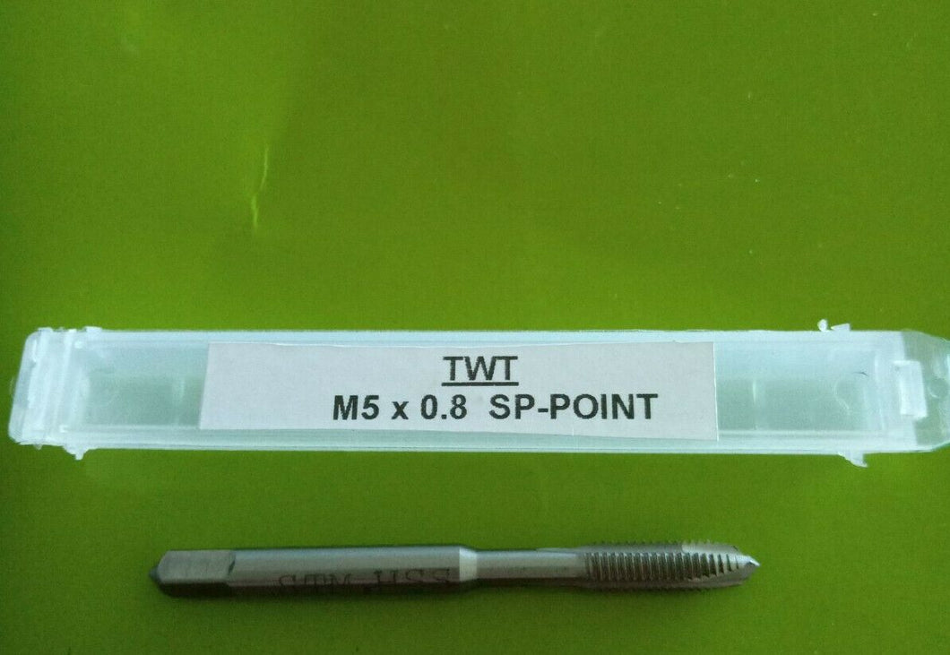 M5 X 0.8 Taps Spiral Point  HSS